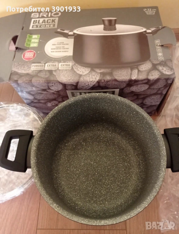 Индукционна тенджера Brio, снимка 1