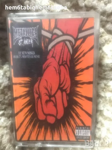 РЯДКА КАСЕТКА - METALLICA - St. Anger, снимка 1