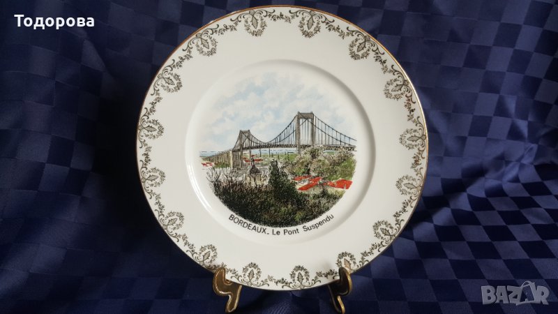 Порцеланова чиния- Limoges, снимка 1