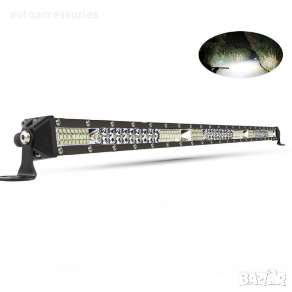 78 см LED Лед Диоден Бар , 13500 lm, 270W, Ултра Тънък, 12-24V, Комбинирана Combo - Flood и Spot Све, снимка 1