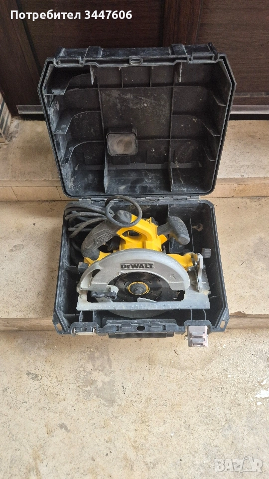 Dewalt DWE575 циркуляр, снимка 1