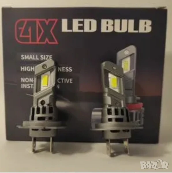 Универсални LED Крушки за Автомобил – E4X H4 / E4X H7 / E4S H7, снимка 1