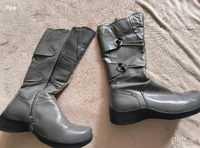 Кожени ботуши , снимка 1