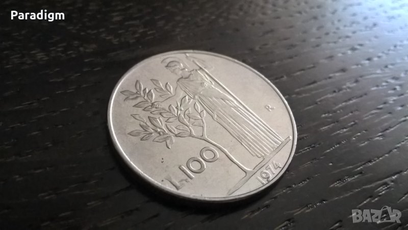 Монета - Италия - 100 лири | 1974г., снимка 1