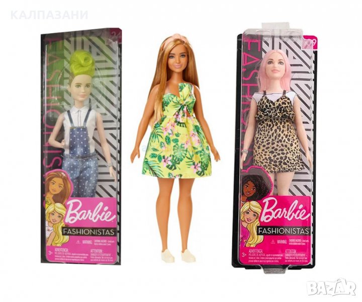 Кукла Barbie - Fashionistas, асортимент FBR37, снимка 1