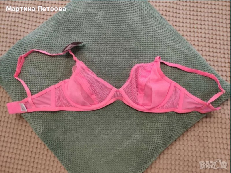 Нов яркорозов сутиен 75D (отговаря по-скоро на 75C), снимка 1
