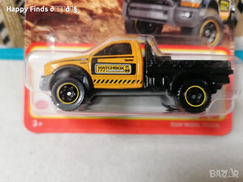 💕🧸 Ram Work Truck Matchbox 23/100, снимка 1