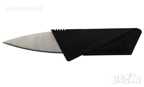 Сгъваем нож във формата и с размерите на банкова карта, снимка 1