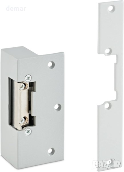 SecureMyDoor - Освобождаване на електрическа брава, с регулируема челюст, 12V DC, снимка 1