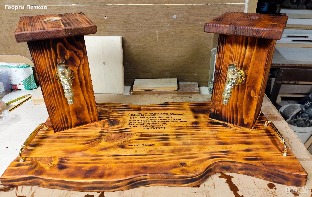 Изработвам диспенсъри, подаръчни дъски, дървени табели., снимка 1