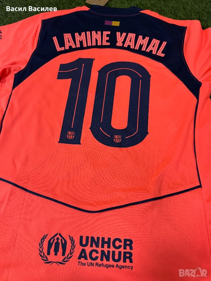 Фланелка на Барселона с Ламин Ямал, снимка 1