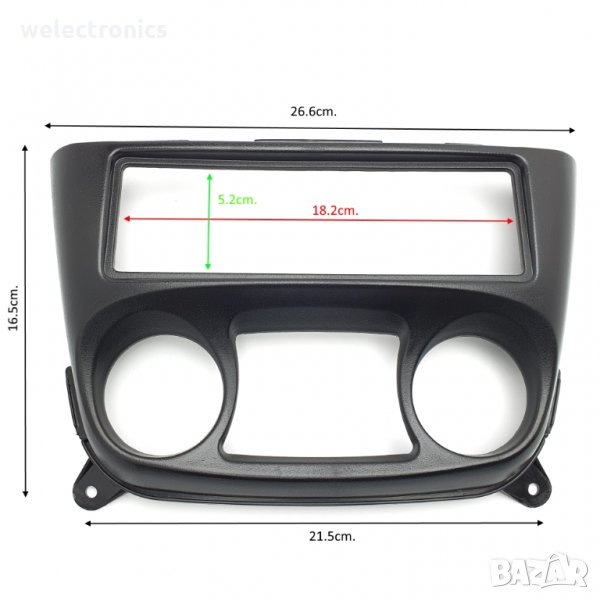 Рамка за автомобилно радио NISSAN ALMMERA 2001-, снимка 1