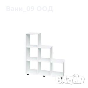 Красива стълбовидна етажерка с 6 разделения, снимка 1