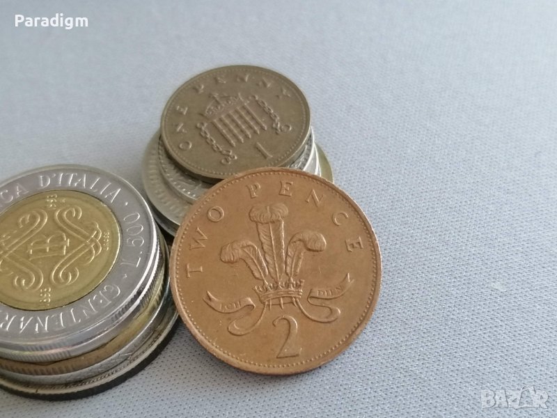 Монета - Великобритания - 2 пенса | 1986г., снимка 1