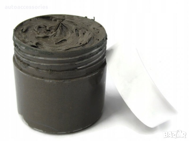 Паста за полиране на стомана алуминий инокс сива Р60, #1000052598, снимка 1