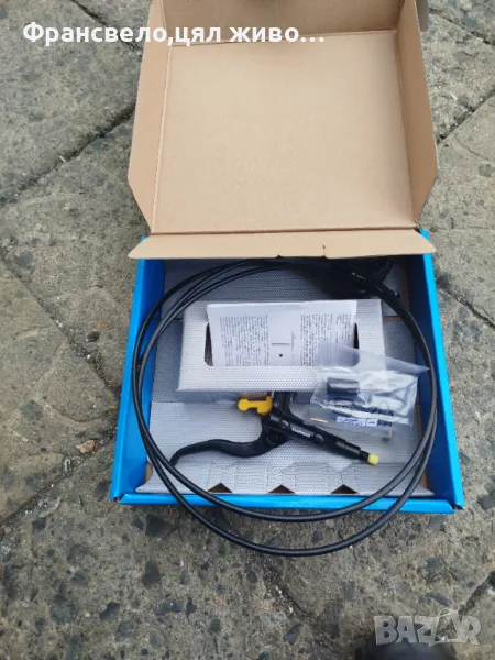 Задна хидравлична спирачка за велосипед колело Shimano bl m 401, снимка 1