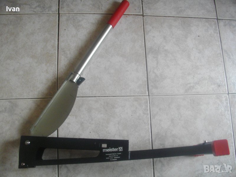 Нова Немска Гилотина За Рязане Ламиниран Паркет/Ламинат-800мм-LOGOLIC/600мм-MEISTER-Професионална, снимка 1