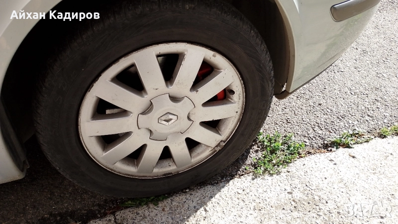 4бр алуминиеви джанти за рено лагуна 2 16 цола 5х108 с гуми 320лв., снимка 1