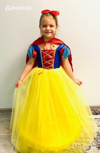 Рокля Снежанка с аксесоари, снимка 1