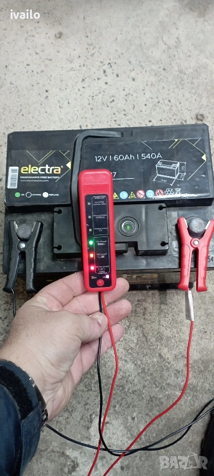 Акумулатор 60Ah-540A Като Нов!, снимка 1