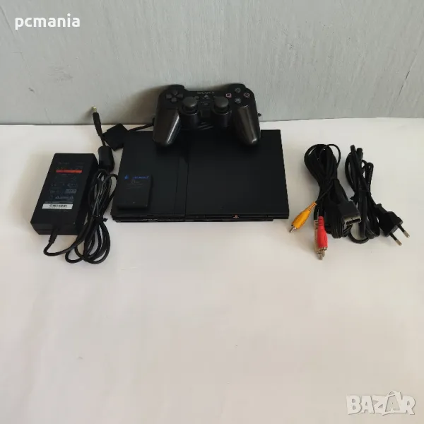 Хакната конзола Playstation 2 Slim Пълен комплект, снимка 1