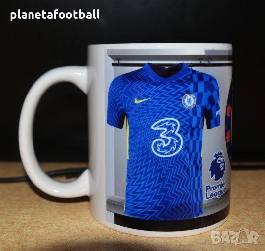 Фен Чаша на ЧЕЛСИ с име и номер сезон 2024/25!Чаша на FC CHELSEA!, снимка 1