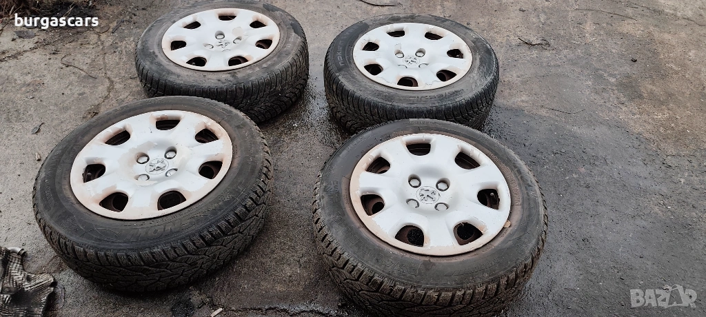 Джанти с гуми 195 /65 /15 Peugeot 308, снимка 1