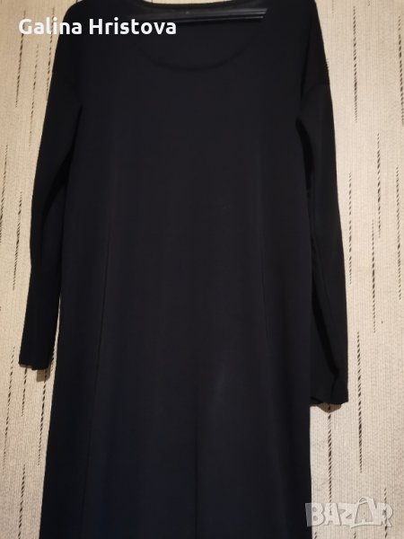 ЕЛЕГАНТНА ЧЕРНА РОКЛЯ РАЗМЕР ДО 2-3XL, снимка 1