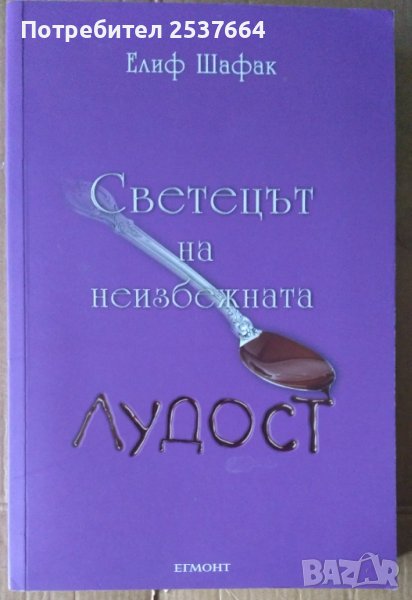 Светецът на неизбежната лудост Елиф Шафак, снимка 1
