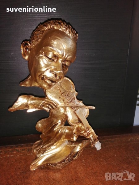 Декоративна статуетка музикант, снимка 1