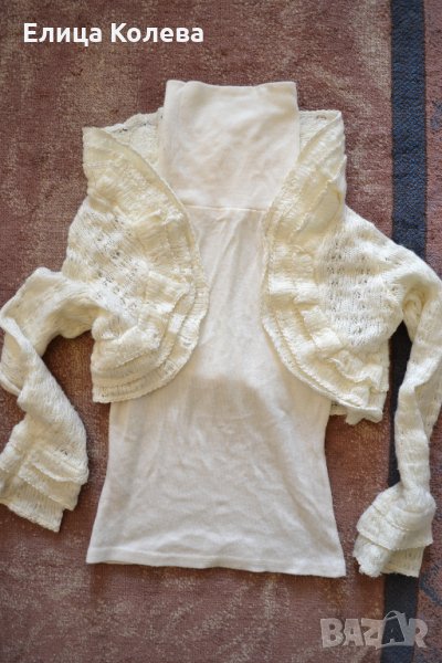 Поло без ръкави + болеро , снимка 1