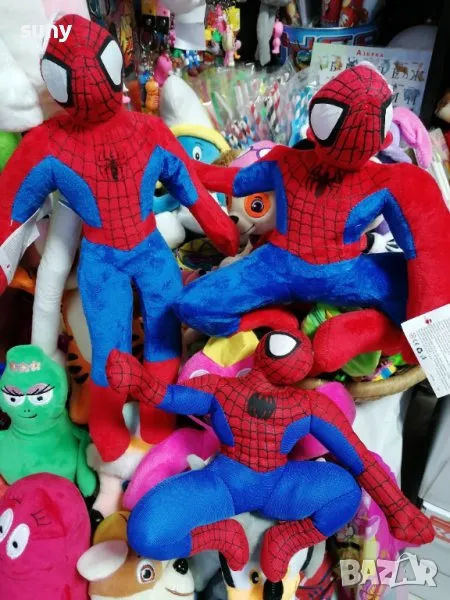 Нови плюшени играчки Спайдърмен, снимка 1