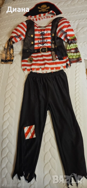 Детски костюм за Хелоуин -пират, снимка 1