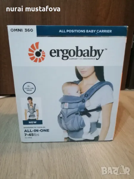 Ergobaby Omni 360 Cool Air Mesh, снимка 1