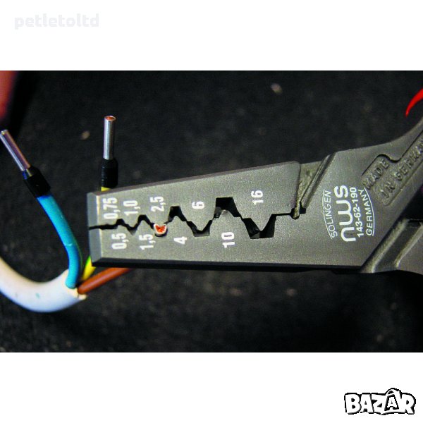 Клещи за кербоване NWS Solingen Германия, снимка 1