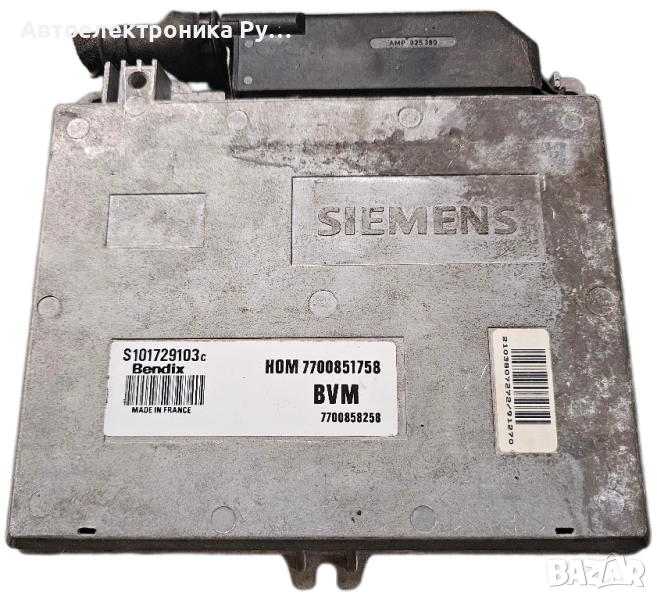 компютър RENAULT CLIO BENDIX, S101729103 C, S101729103C, HOM7700851758, 7700858258 , снимка 1