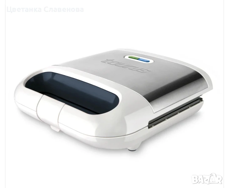 Тостер за сандвичи Taurus  Mysandwich luxe , 800W, LED работа, незалепваща повърхност, снимка 1