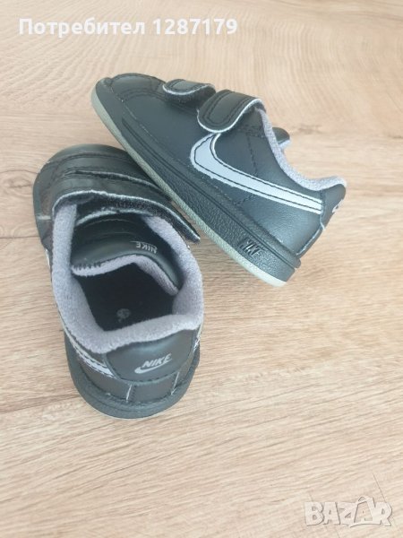 Кожени,бебешки маратонки на NIKE, снимка 1