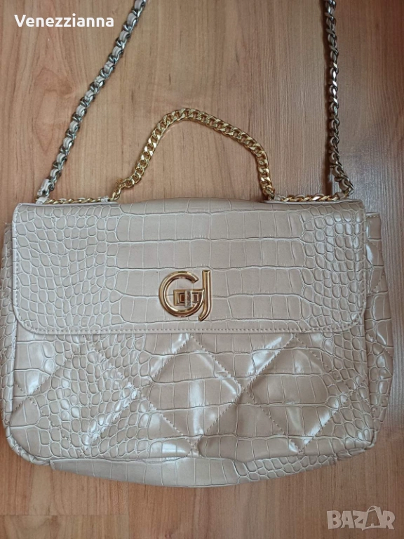 GAUDI Чанта в цвят каки,НОВА, снимка 1