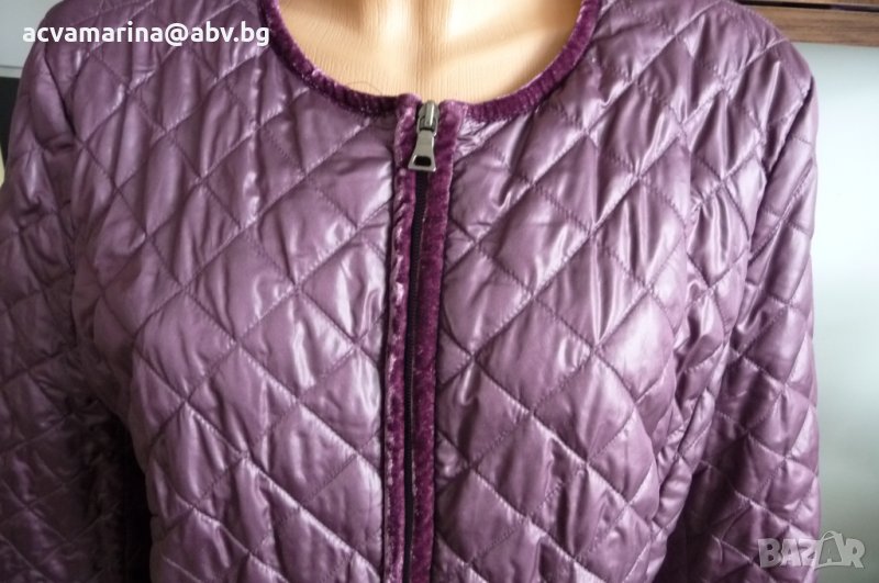 Вишнево пролетно-есенно яке р-р Л , снимка 1