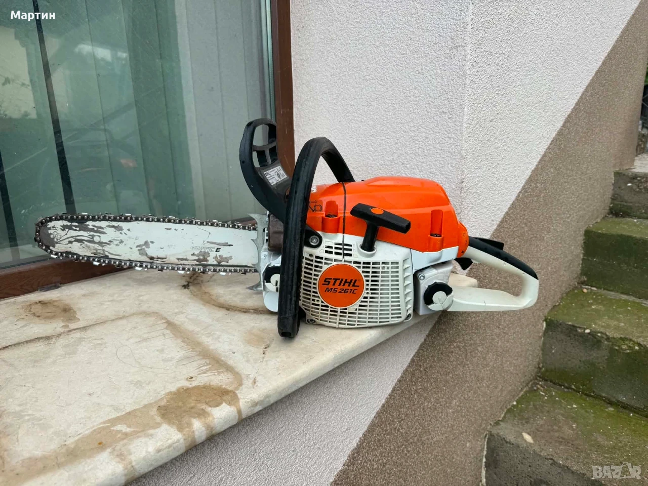 Бензинова резачка щил мс 261с stihl J7, снимка 1