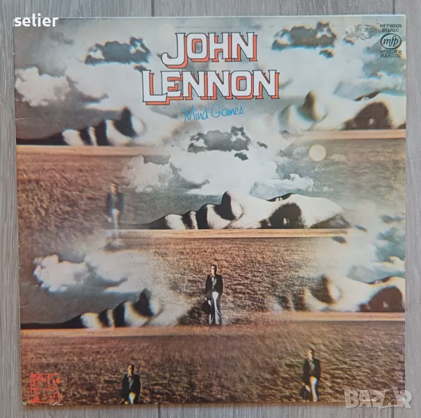 John Lennon ‎– Mind Games Английско издание 1980г Състояние:VG+ Цена:22лв, снимка 1