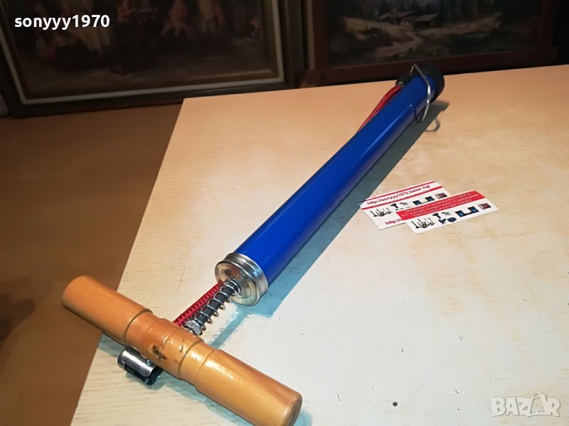 🔥СИНЯ ПОМПА ЗА ГУМИ 2909221359, снимка 1