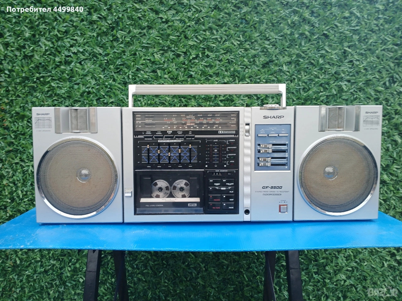 ПРОДАВАМ КАСЕТОФОН ( SHARP GF-9500 JAPAN) , снимка 1