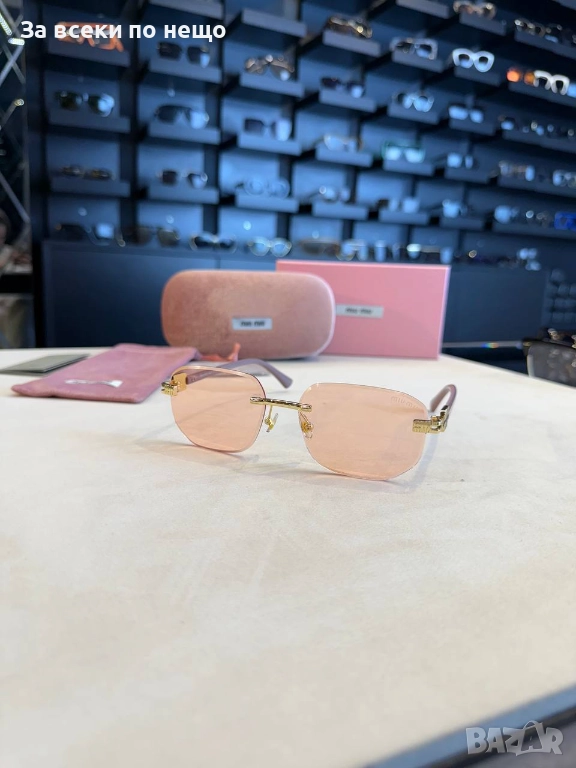 Miu Miu Слънчеви Очила С UV400 Защита - Налични Различни Цветове Код SK396, снимка 1