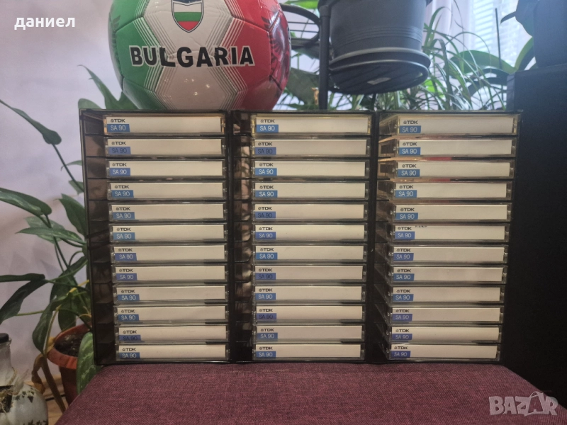 36 бр. аудио касети TDK SA90 - TYPE II - хромна лента за слушане или презапис + подарък, снимка 1