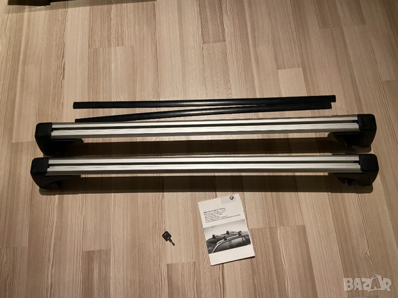 Оригинални релси за BMW X1 E84, греди, багажник (БМВ х1 е84), снимка 1