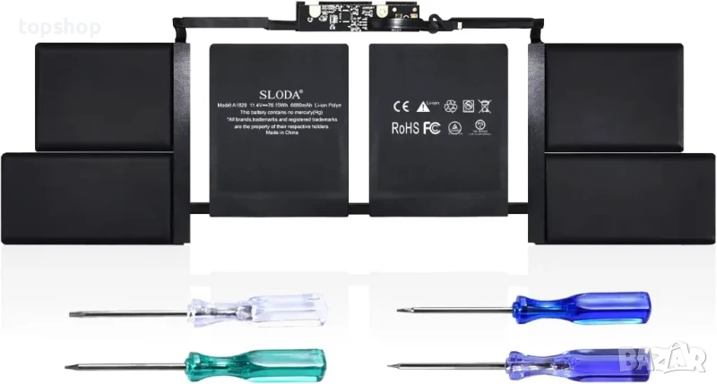 Батерия A1820 за Apple MacBook Pro 15 A1707 2016-2017, снимка 1