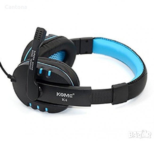 Геймърски слушалки с микрофон за компютър КOMC K4, снимка 1