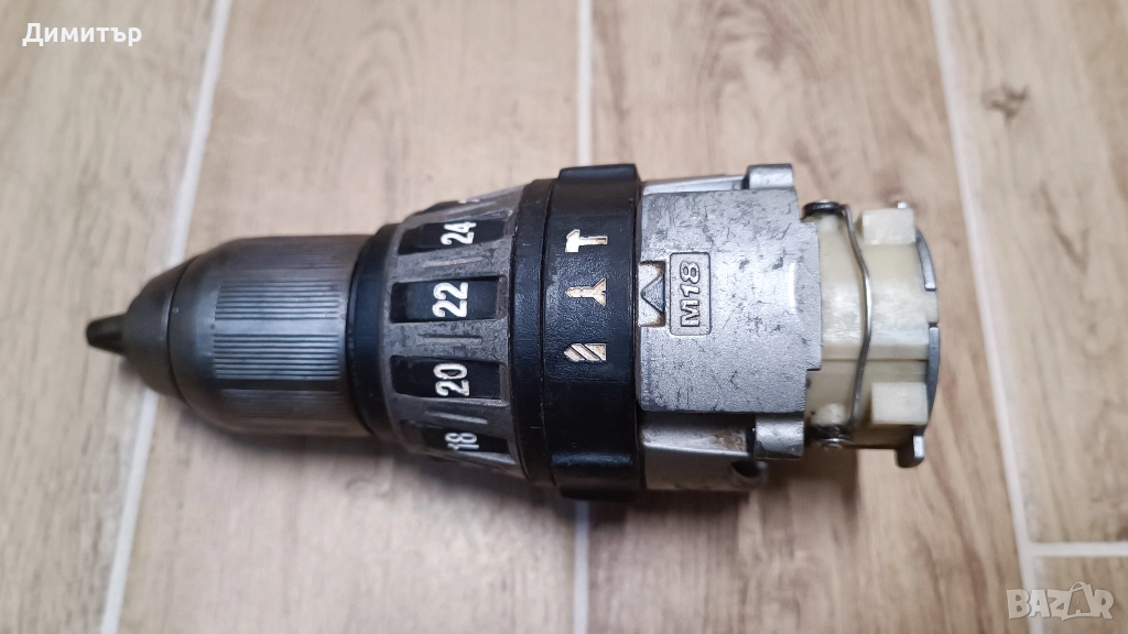 Milwaukee C18 PD редуктор с патронник, снимка 1